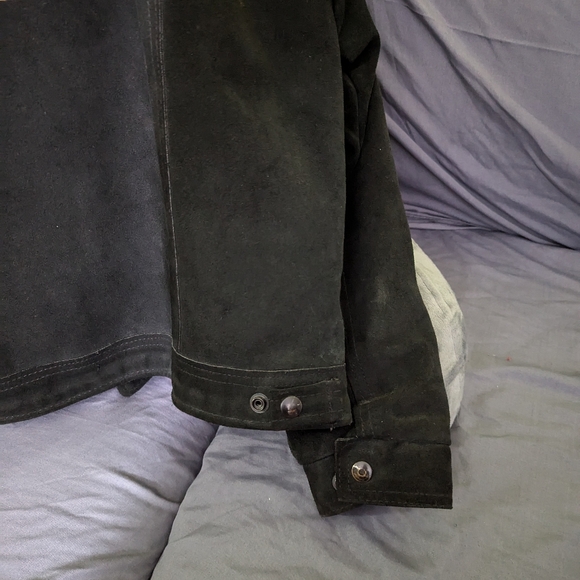 Authentic Genuine leather Las Vegas Hard Rock Cafe medium unisex coat - Picture 6 of 7